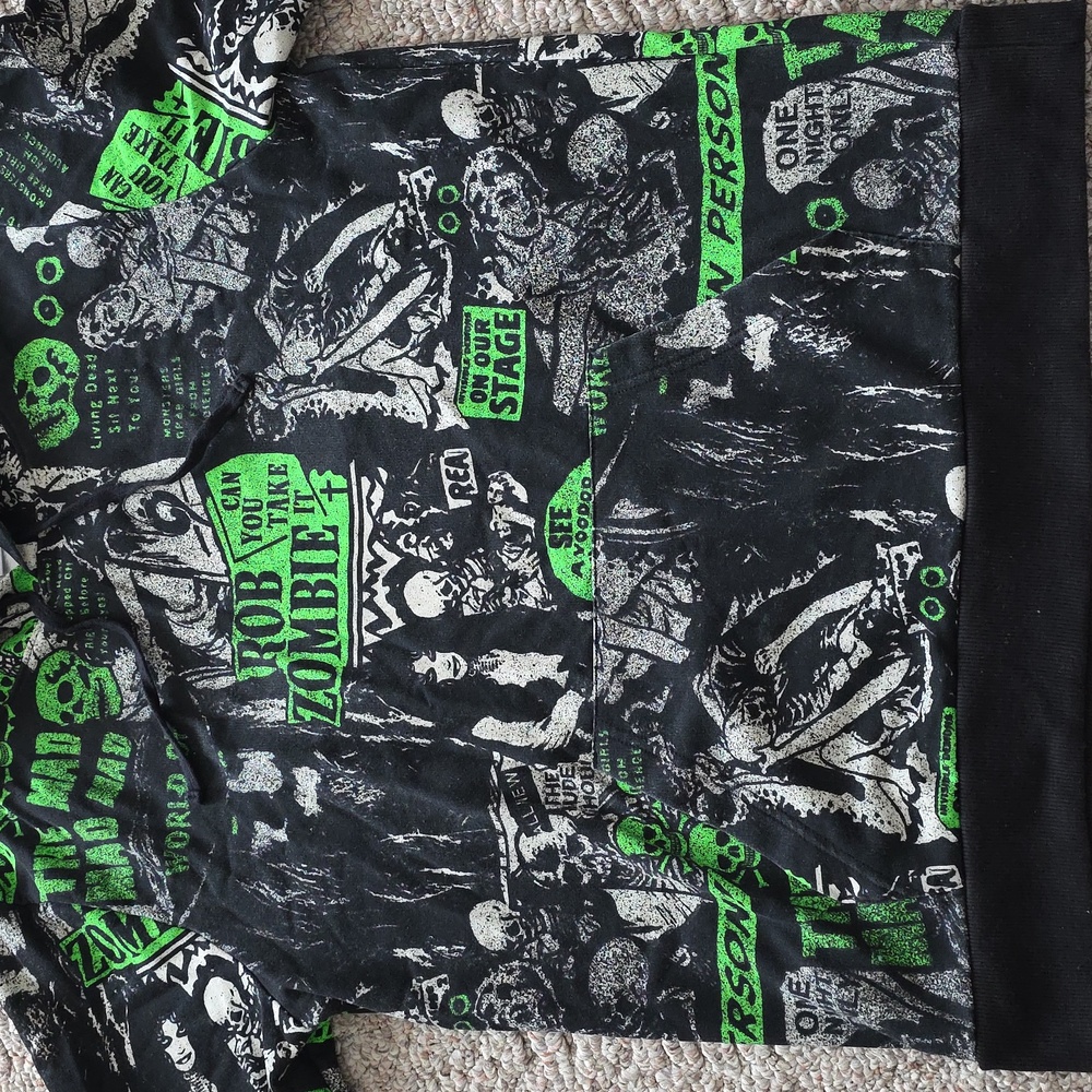 Rob Zombie Statement Hoodie Unisex Large From Hot Topic - Picture 2 of 10